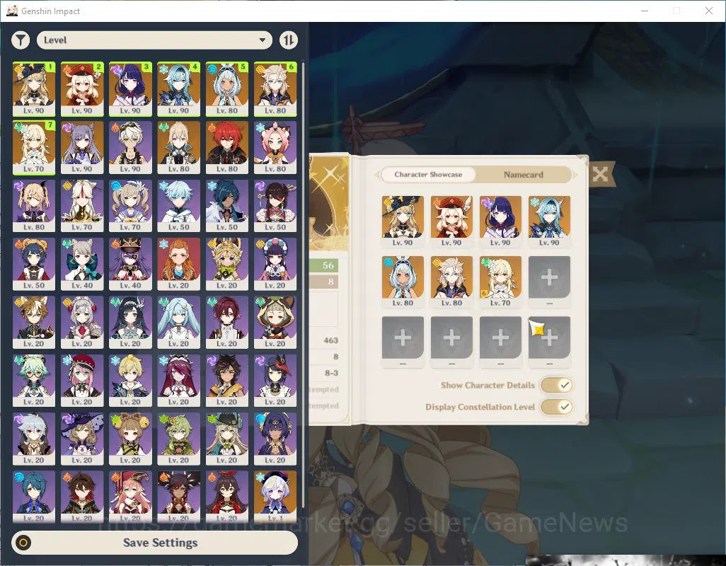 Genshin Impact Accounts ASIA|AR 56|6 Limited+5(5*Weapon)|(Navia,Mualani)+s image 2