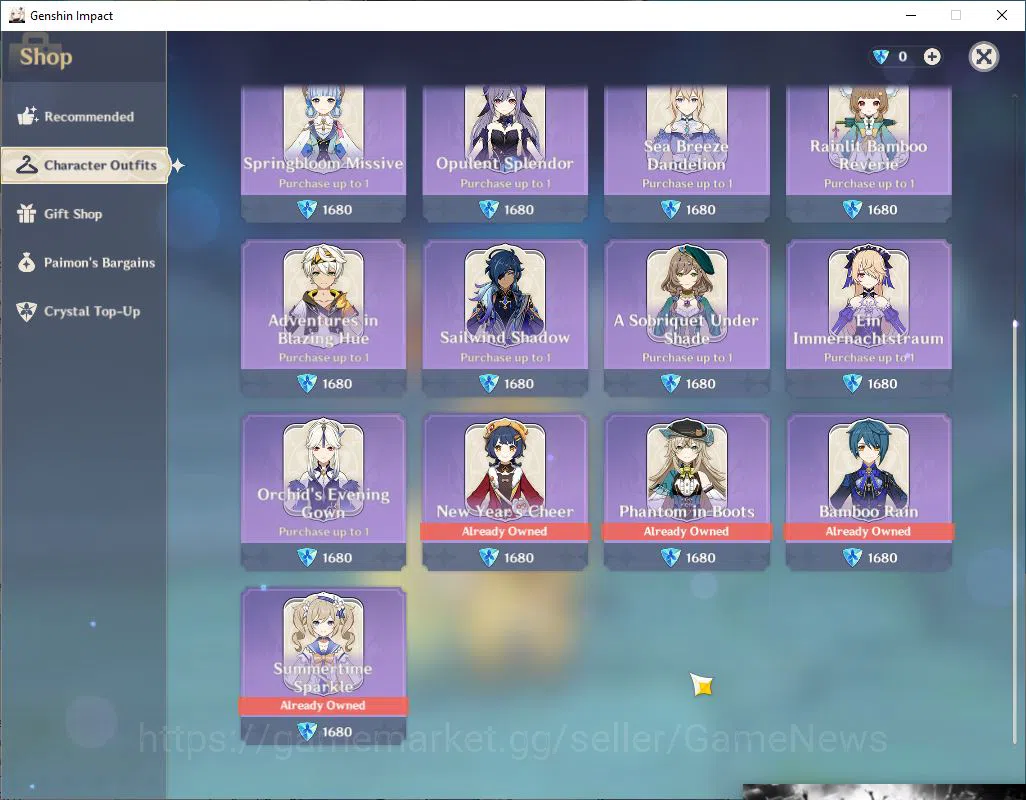 Genshin Impact Accounts ASIA|AR 56|6 Limited+5(5*Weapon)|(Navia,Mualani)+s image 20