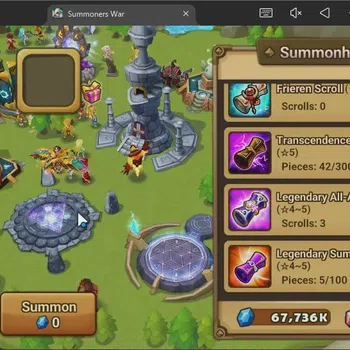 Summoners War: Sky Arena Accounts Starter GLOBAL | NB 5 TESHAR,Starter Gacha Legendary All-Atribut 3,LND Scroll 4,Mystical