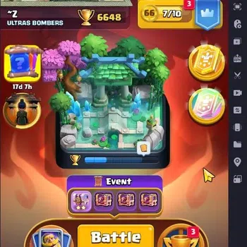 Clash Royale Accounts Midgame Global |CL 1014|KTL 12|Trophy 6648|109 Cards| 3 Champ| 1 Hero| 1 Evo|Arena 18|179 Gems|269K