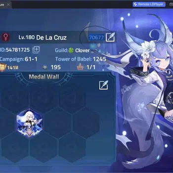 Mobile Legends: Adventure Accounts Global|Lv.180|141M Power|Camp 61-1|Vip 10|6 UR|5 Epic|27 Awakening|12,147 Diamonds|Check