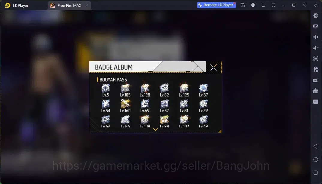 Free Fire Accounts Indonesia | 4 Evo Guns : AK47,Ump,Mp5,M1014| M1887- Emerald Power|Electrify Bunny Backpack| Check SS 2