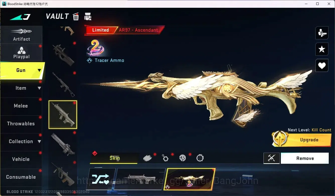 Blood Strike Accounts ASIA | Eternal Desert Eagle|4 7DS|1 EVANGELION|1 B image 13