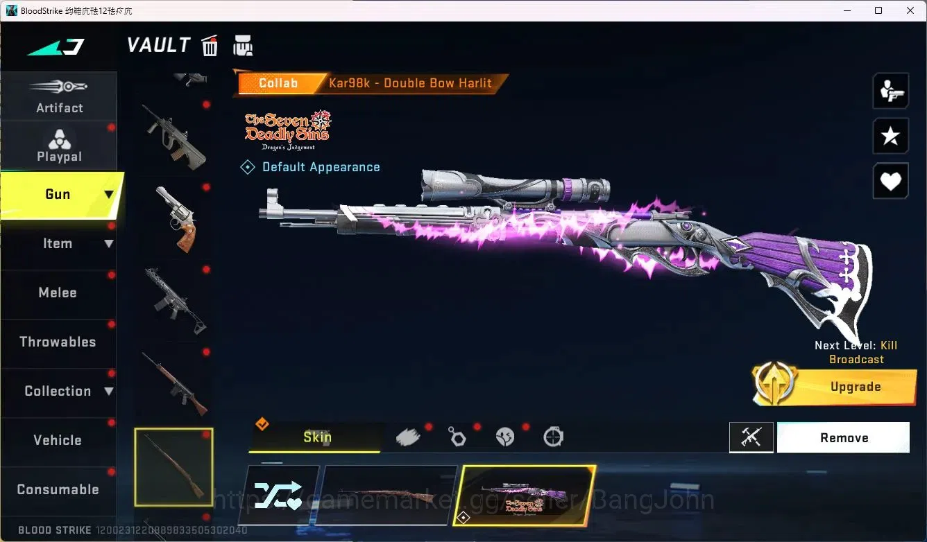 Blood Strike Accounts ASIA | Eternal Desert Eagle|4 7DS|1 EVANGELION|1 B image 16