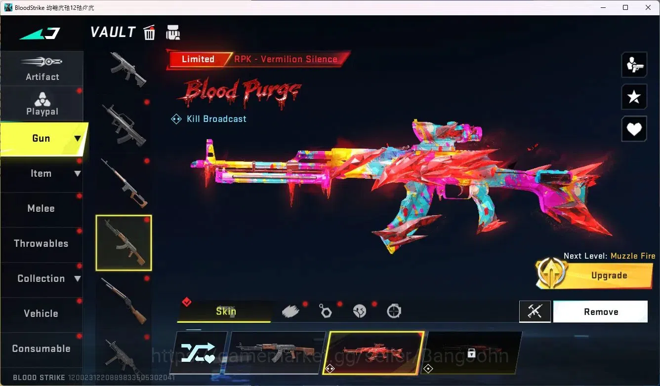 Blood Strike Accounts ASIA | Eternal Desert Eagle|4 7DS|1 EVANGELION|1 B image 18