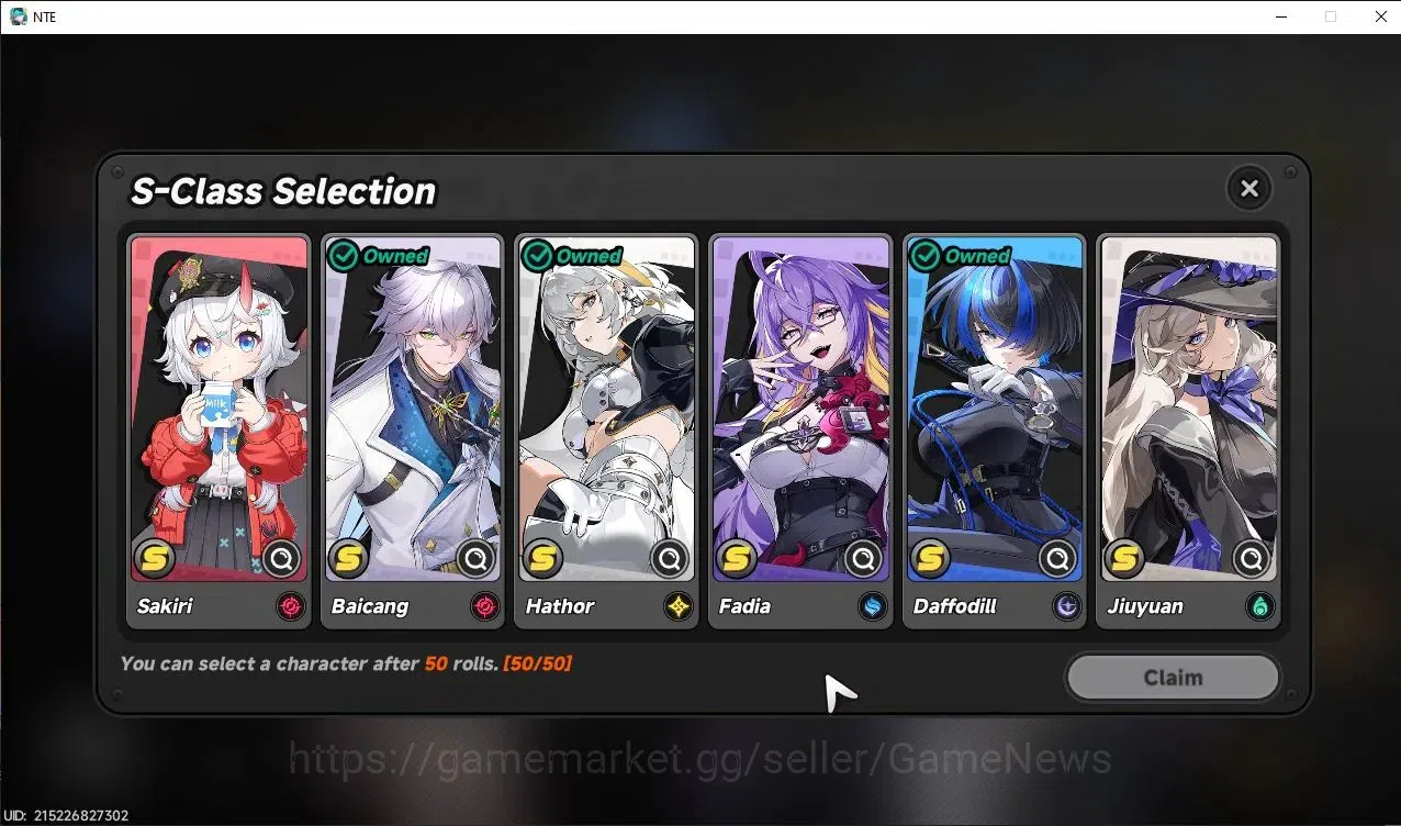 Neverness to Everness Accounts Global EU|HL 3| 4 SSR Hotori,Baicang,Hathor,Daffod image 9