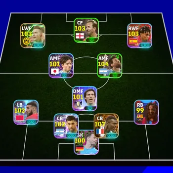 eFootball Accounts Legends & Iconic Players Android| Pw 3141|Urgent Sell |Bigtime Marcel Desailly 107| Best F2P Messi 104