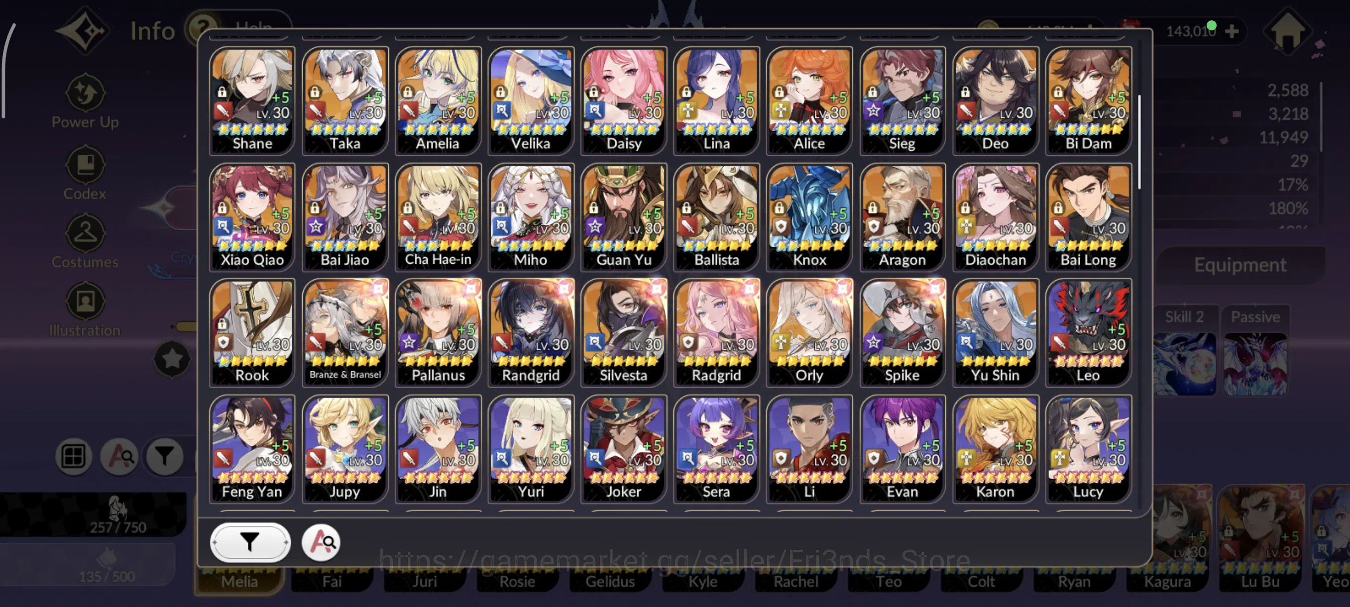 Seven Knights Re:Birth Accounts SKR31 | GLOBAL ASIA | BEAST 5 OLD 7K MELIA T1 + 24 image 2