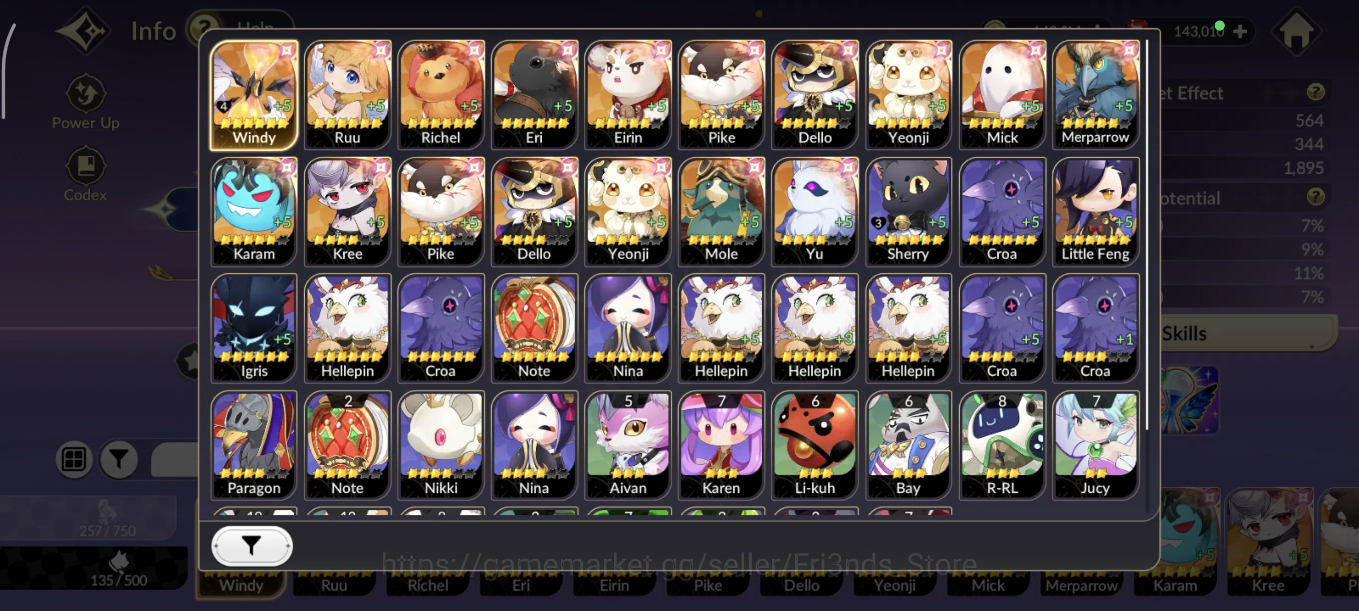 Seven Knights Re:Birth Accounts SKR31 | GLOBAL ASIA | BEAST 5 OLD 7K MELIA T1 + 24 image 3