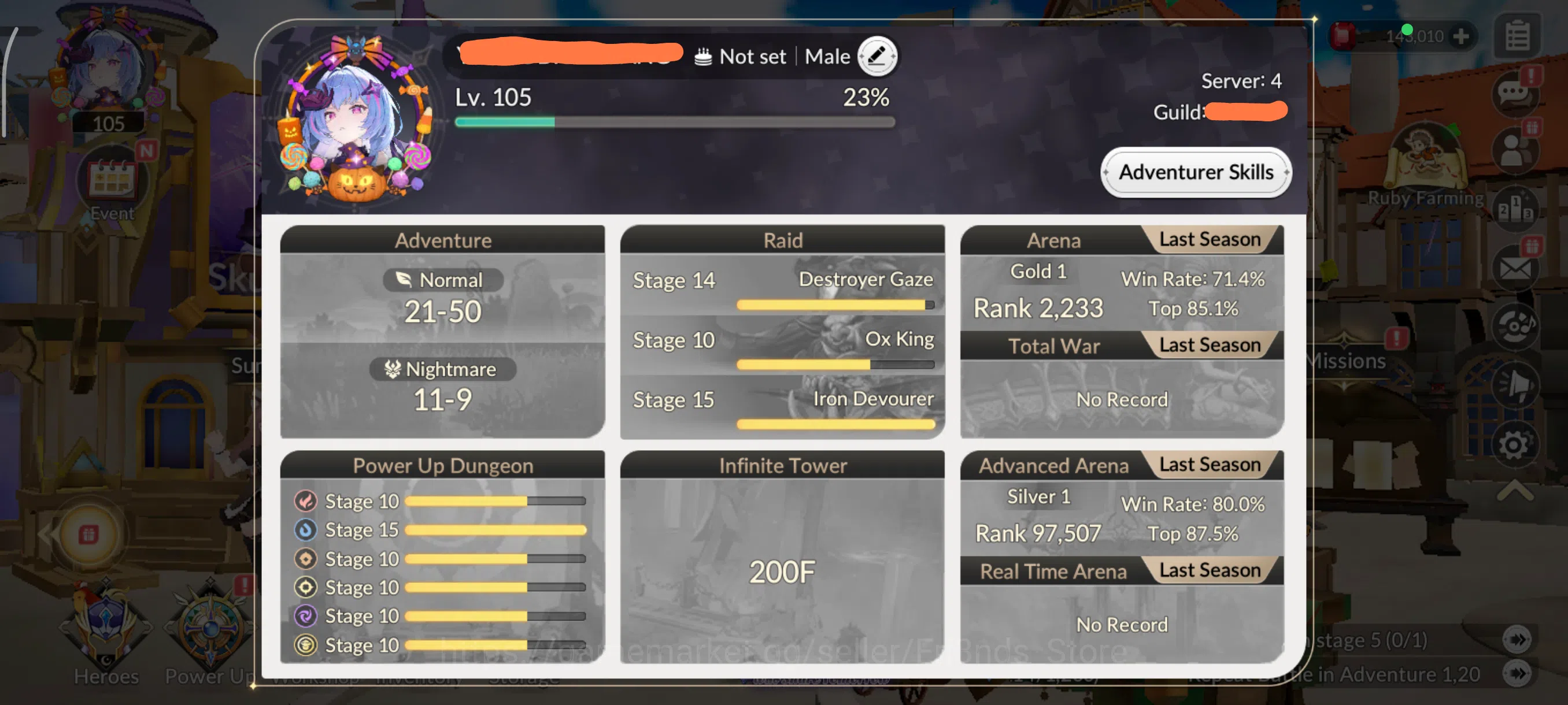 Seven Knights Re:Birth Accounts SKR31 | GLOBAL ASIA | BEAST 5 OLD 7K MELIA T1 + 24 image 4
