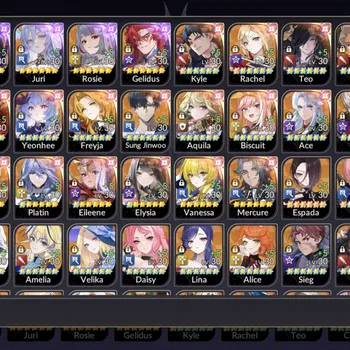 Seven Knights Re:Birth Accounts SKR31 | GLOBAL ASIA | BEAST 5 OLD 7K MELIA T1 + 24 image 1