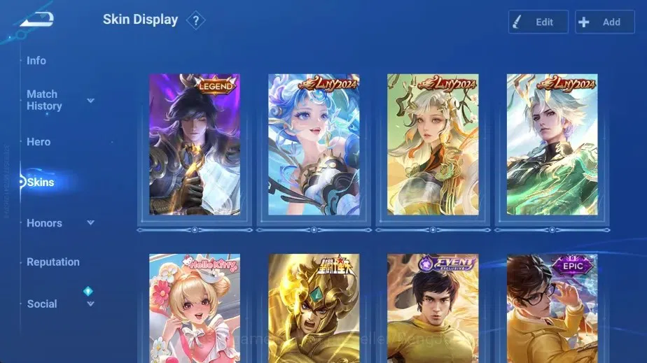 Honor of Kings Accounts Global |91H 78S|LNY2024 [Angela,Da Qiao,Zilong]|Sa image 3