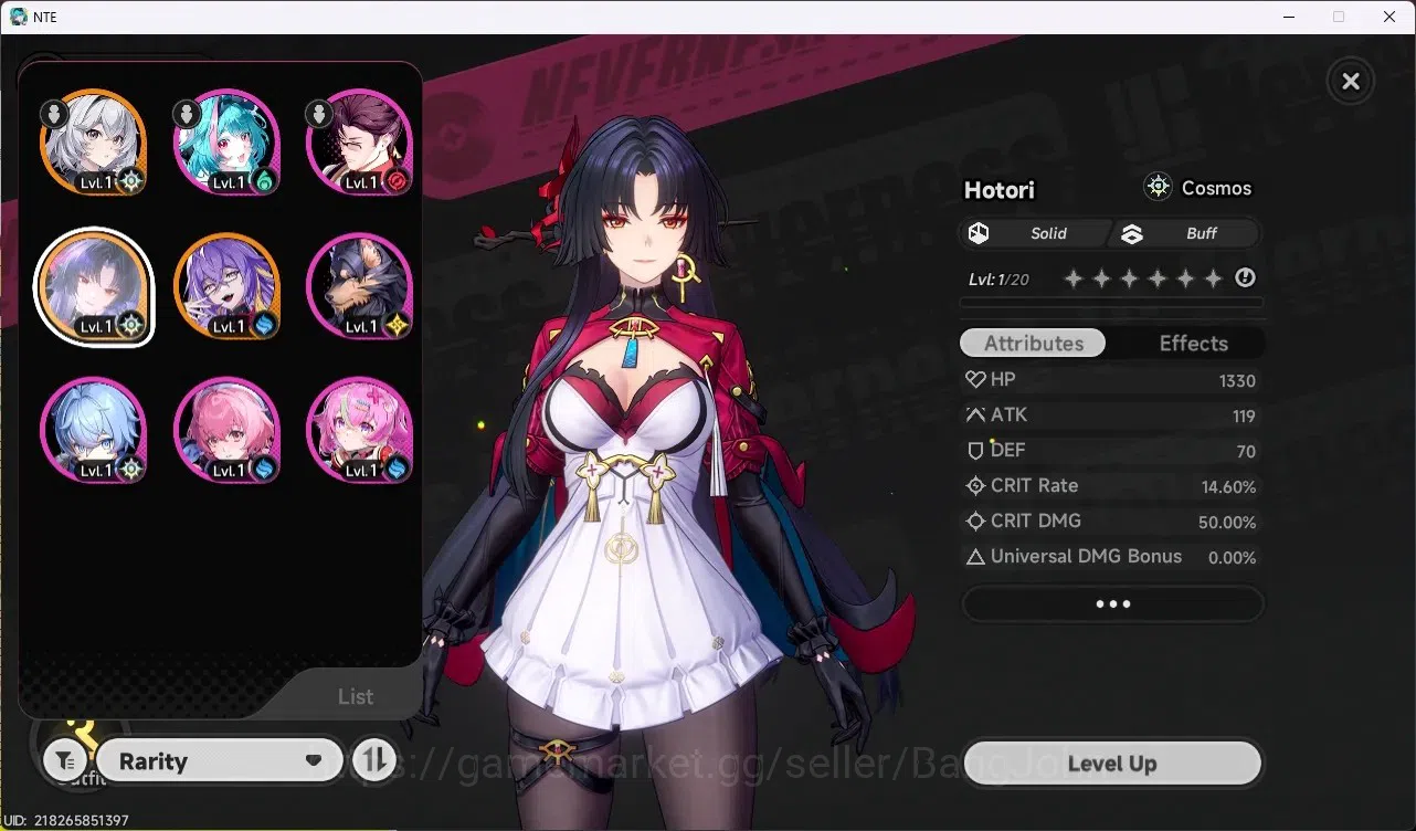 Neverness to Everness Accounts EU |Lv 3|Starter|2 S-Class (Hotori+Sign+Priceless image 2