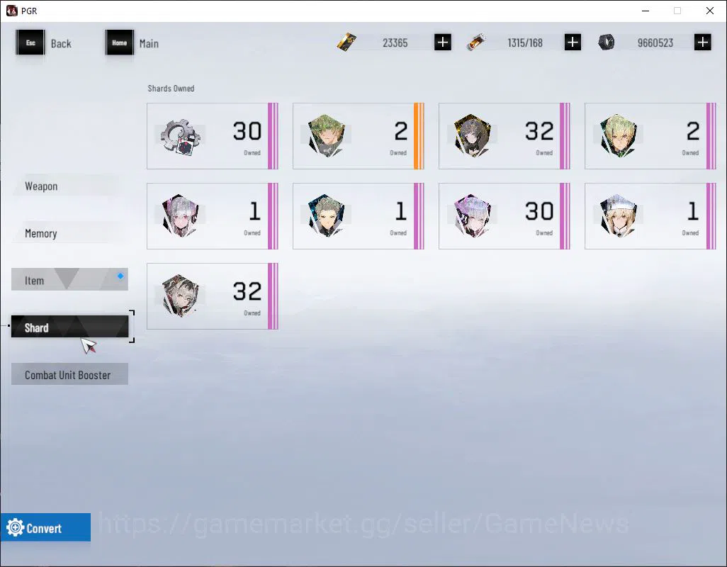 Punishing: Gray Raven Accounts Starter Asia | 25K BC 8,1K YC 13K BlueCard | LuciaCW+Sign, Crocotta, No 21, etc |Log Google 10