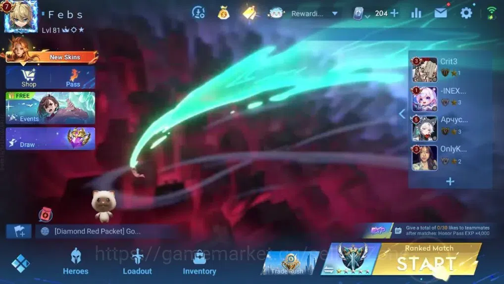 Honor of Kings Accounts Rare Skin 84H 84S|MYTHIC Kongming|GM Gan&Mo|3 Saint Saiya|3 Limited|5 Legends|1AOT||Many Epic+1 Epic 1