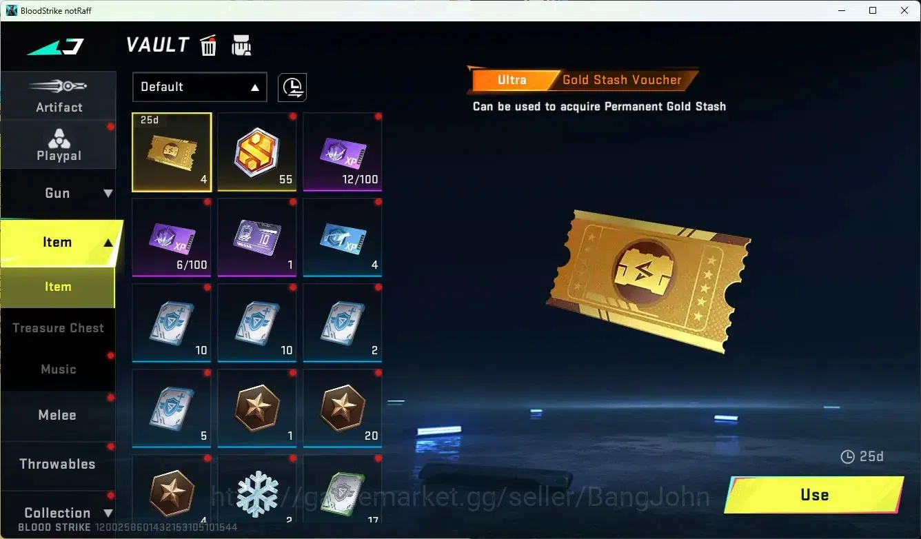 Blood Strike Accounts ASIA|LIMITED=BUTFLY KNIFE,AR97,MP155|EVOLVED=FAL|C image 17