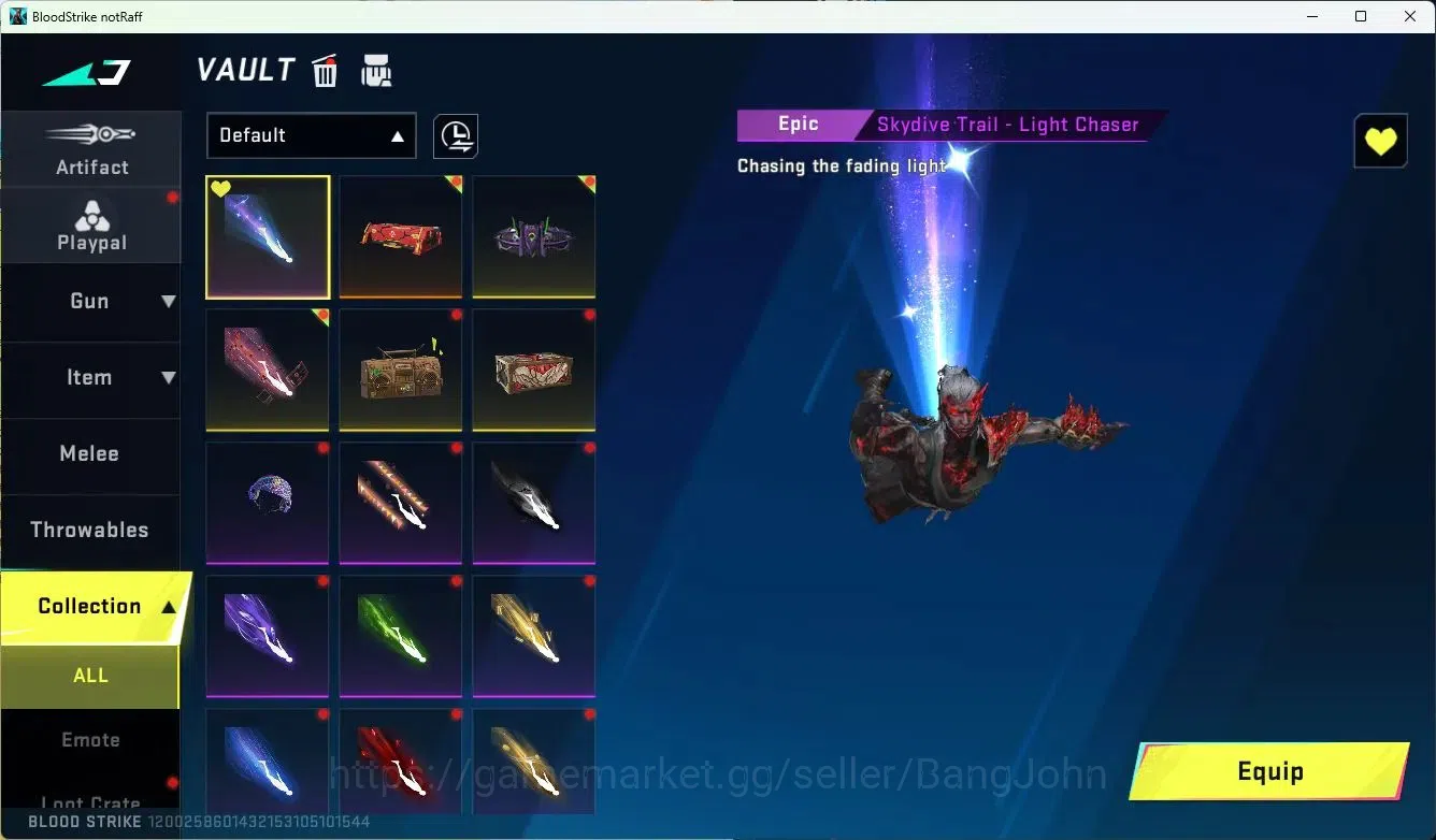 Blood Strike Accounts ASIA|LIMITED=BUTFLY KNIFE,AR97,MP155|EVOLVED=FAL|C image 20