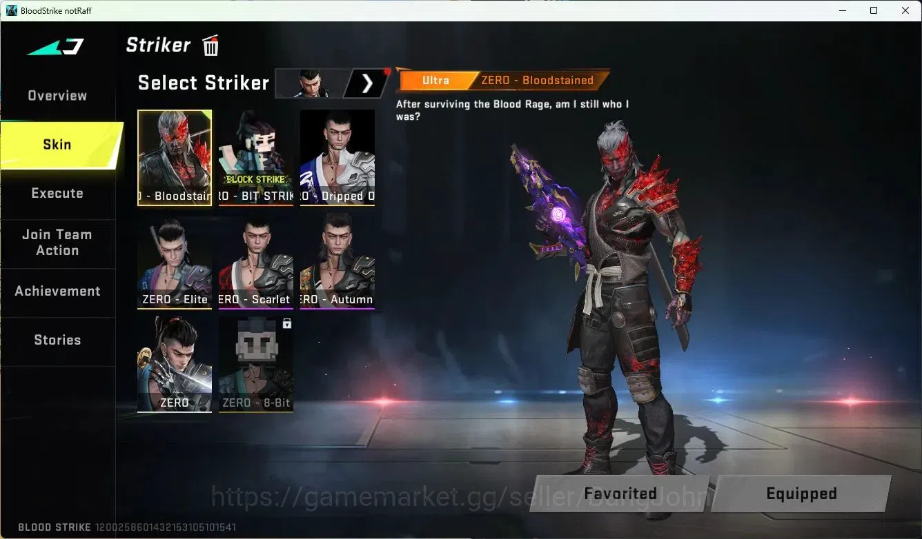Blood Strike Accounts ASIA|LIMITED=BUTFLY KNIFE,AR97,MP155|EVOLVED=FAL|C image 3
