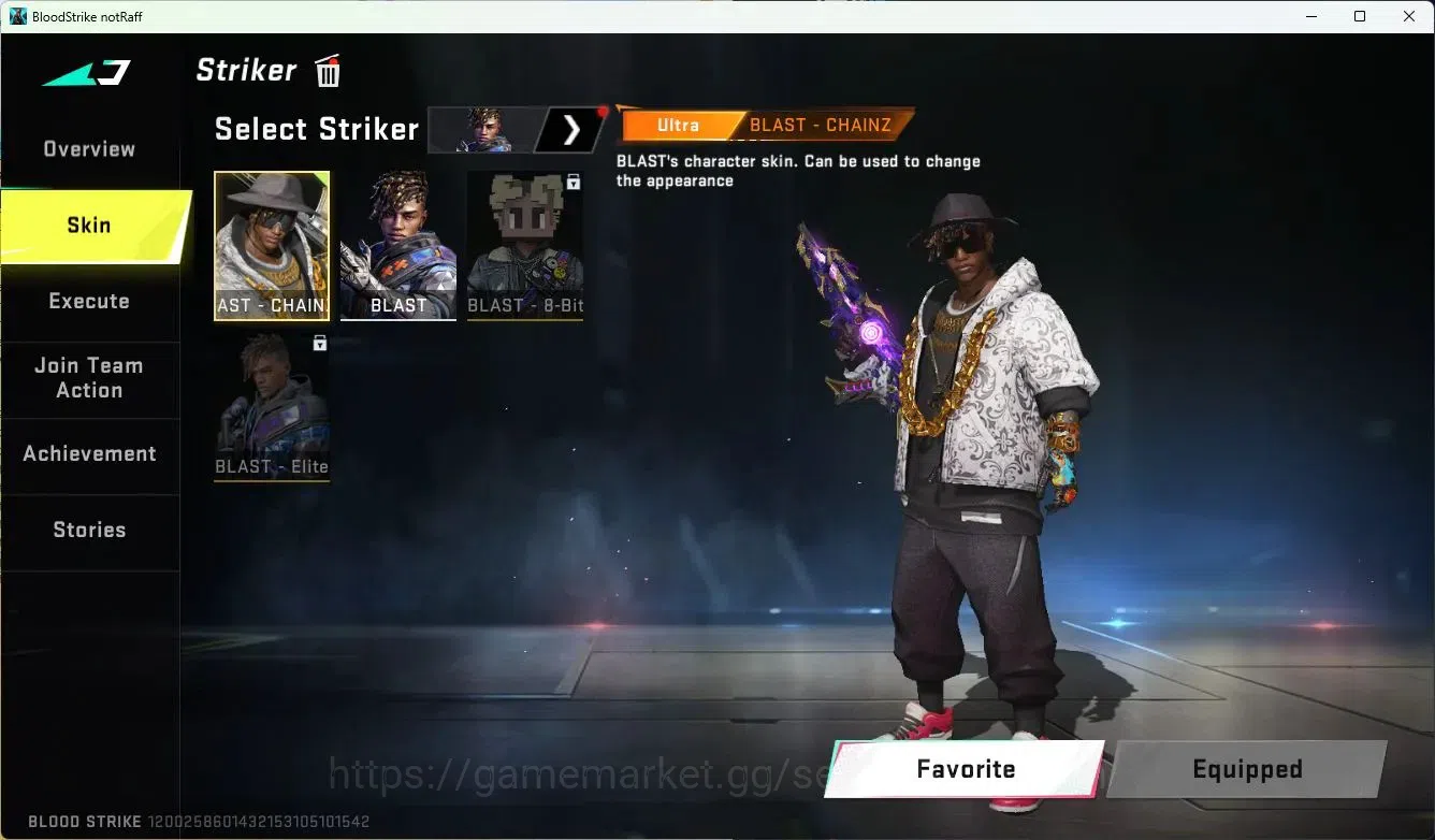 Blood Strike Accounts ASIA|LIMITED=BUTFLY KNIFE,AR97,MP155|EVOLVED=FAL|C image 4