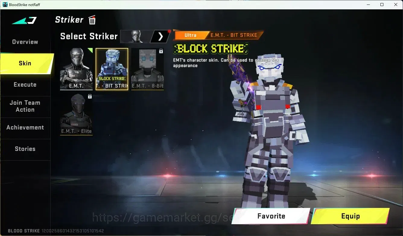 Blood Strike Accounts ASIA|LIMITED=BUTFLY KNIFE,AR97,MP155|EVOLVED=FAL|C image 5