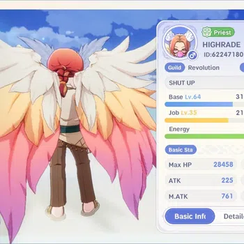 Ragnarok: The New World Accounts Sv Valkyrie |Unverif Email|Lv.64 Priest, WellBuild|4 SSR Pet|30K Zeny+999K BoundZeny|Mid
