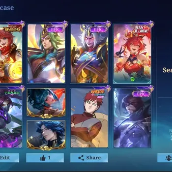 Mobile Legends: Bang Bang Accounts Others Global|108 Skin|Seasoned|Blazing Layla,9thPlace Fanny,VENOM Hanabi,Gaara,Epic