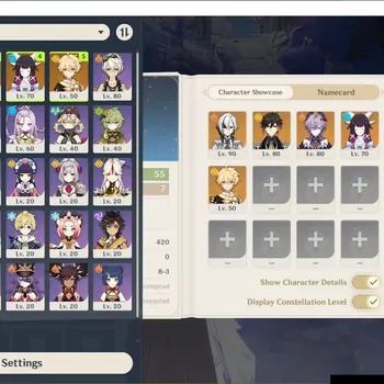 Genshin Impact Accounts Others ASIA|AR55|4Limit SemiPrem Arlecchino+Sign,SemiPrem Columbina,SemiPrem Durin|MC