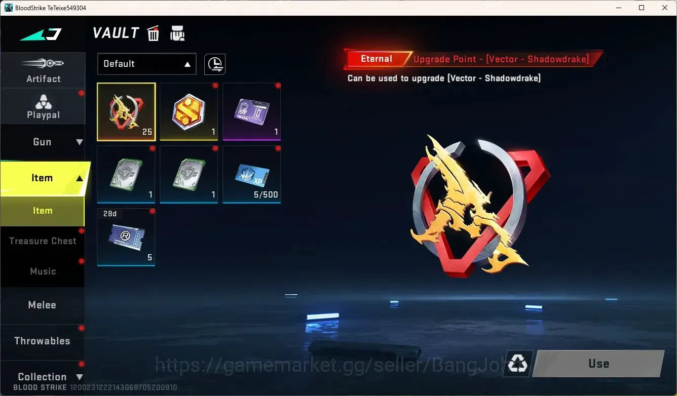 Blood Strike Accounts ASIA  | 1 7DS Gun | 1 ULTRA Gun | 1 LEGENDARY Gun  image 3