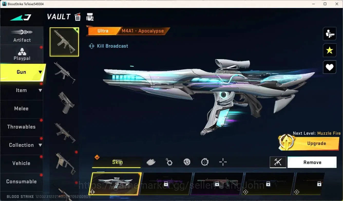 Blood Strike Accounts ASIA  | 1 7DS Gun | 1 ULTRA Gun | 1 LEGENDARY Gun  image 6