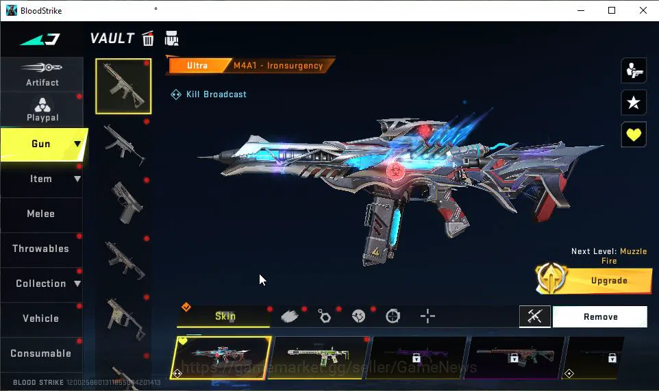 Blood Strike Accounts ASIA|ETERNAL VOLT-DeathClaw|Melee ULTRA Scythe-HAR image 11