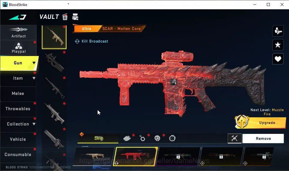 Blood Strike Accounts ASIA|ETERNAL VOLT-DeathClaw|Melee ULTRA Scythe-HAR image 9