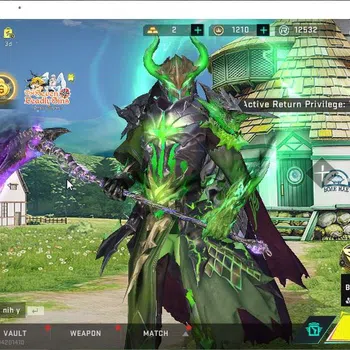 Blood Strike High-End ASIA|ETERNAL VOLT-DeathClaw|Melee ULTRA Scythe-HAR image 1