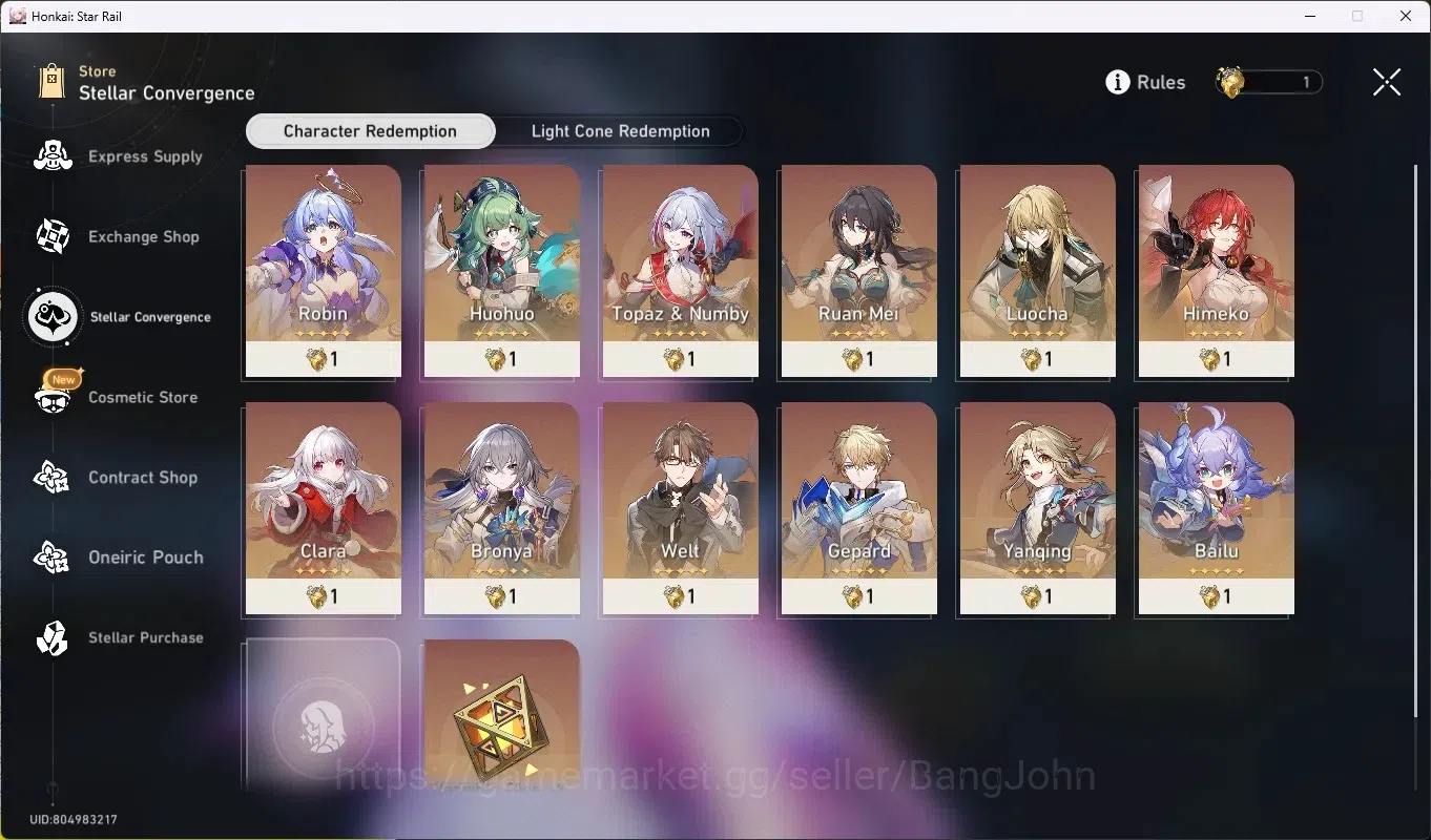 Honkai Star Rail Accounts Others ASIA|TL 65|15 Limited,CastoPremTim [(Castorice 6