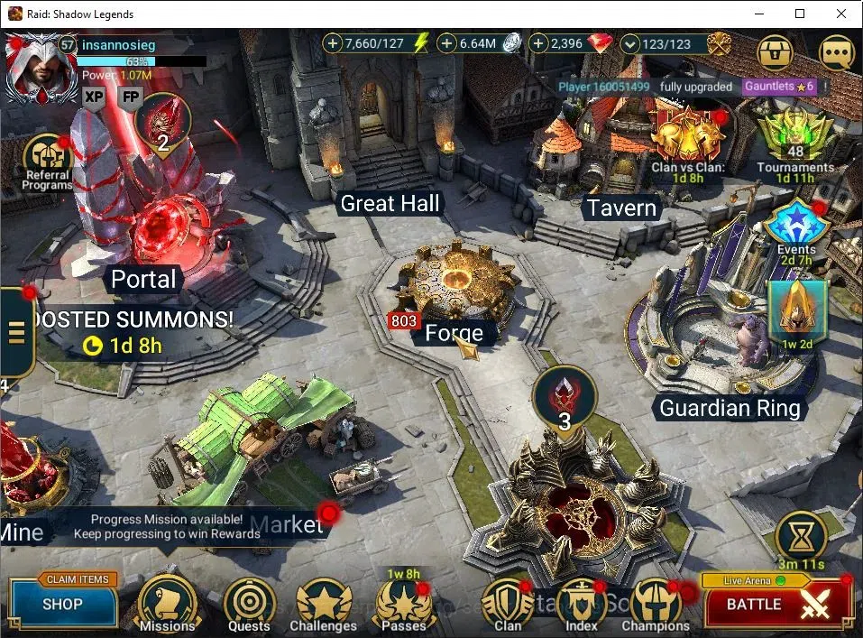 Raid: Shadow Legends Accounts Lv57 1M Power|1 Mythic(Siegfrund)|25 Legend(Xenomo image 1
