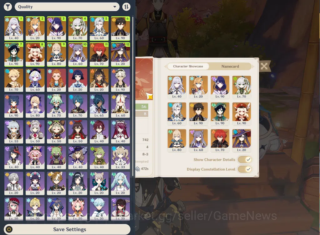 Genshin Impact Accounts ASIA|AR56|8Limited+1(*5Weapon)|Skrik,Escoffier,Rai image 14