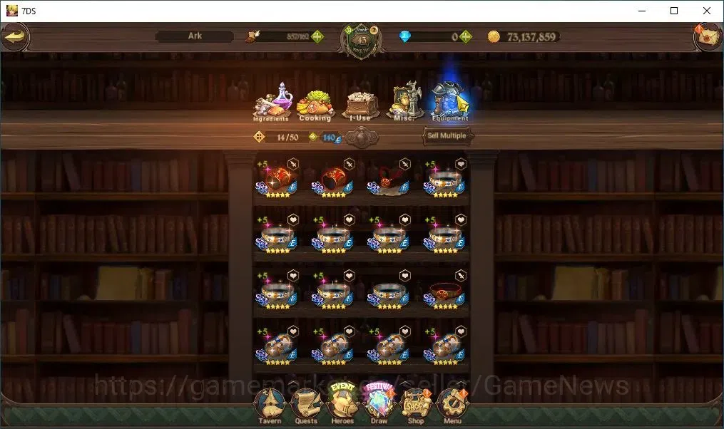 The Seven Deadly Sins: Grand Cross Accounts Global|2,1M CC|3 LR+5 UR+Collab ReZero|Brunhild,He image 19