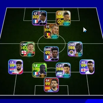 eFootball Accounts Others Android|Pack France '26|Big Time Eden Hazard,Collab Naruto Aubameyang,Show Time Cristian