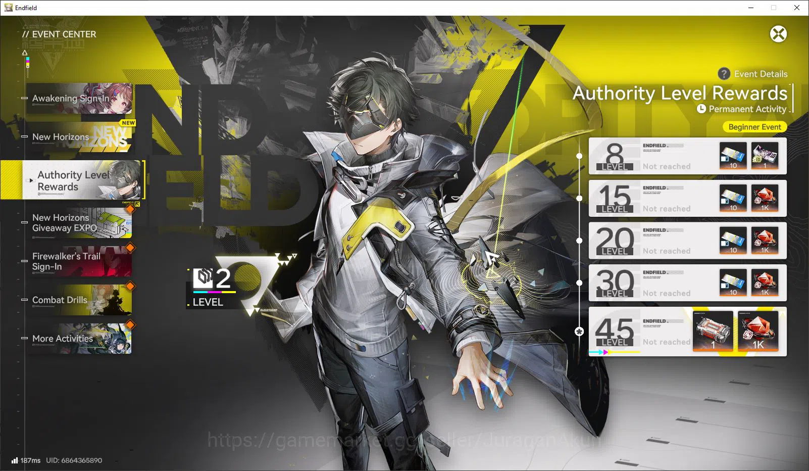 Arknights: Endfield Accounts NA/EU LVL 2 | Fresh Starter Day 1 Laevatain + 6 SR image 4
