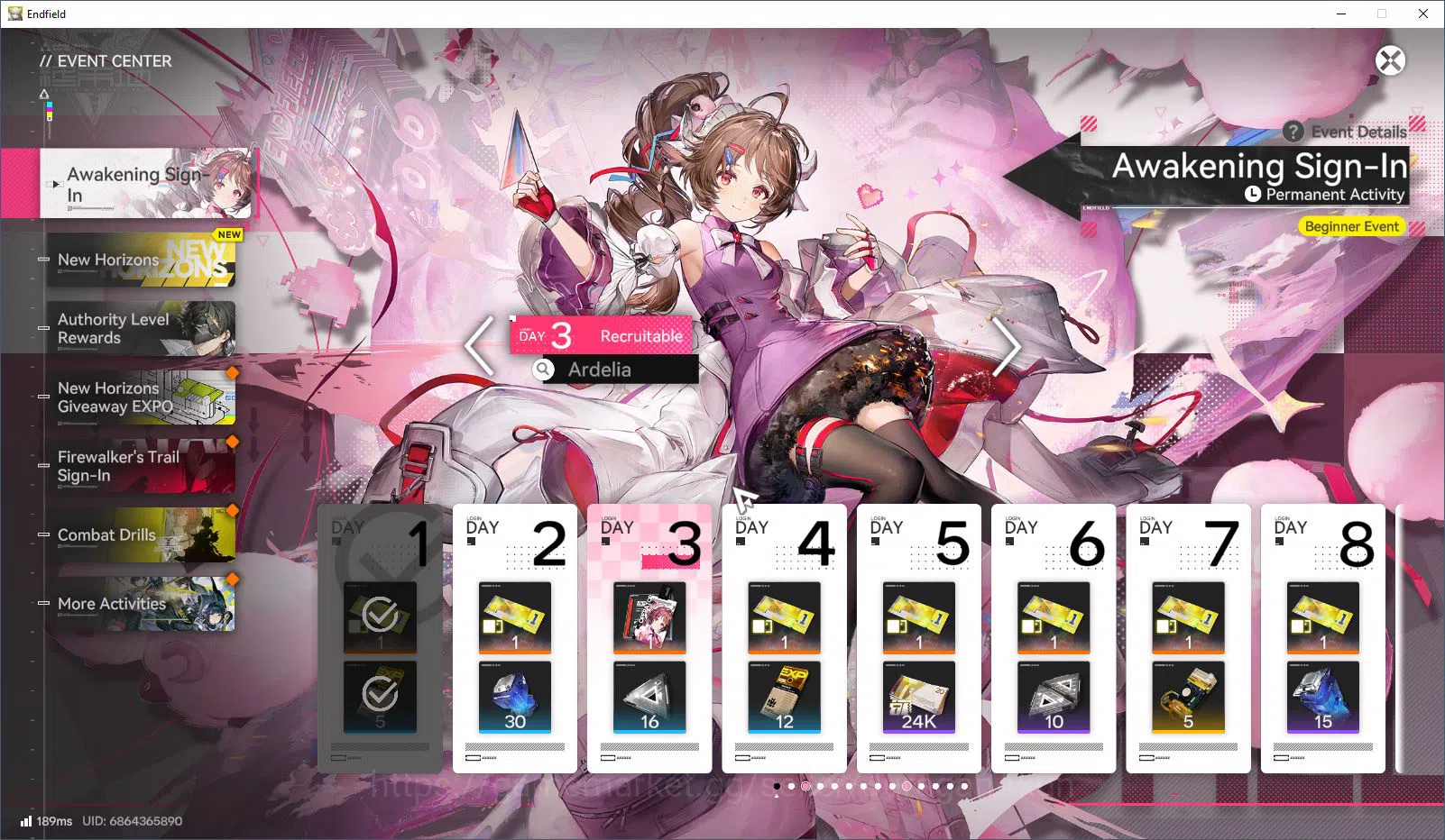 Arknights: Endfield Accounts NA/EU LVL 2 | Fresh Starter Day 1 Laevatain + 6 SR image 5