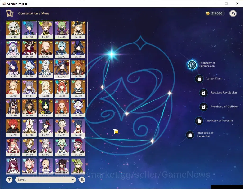 Genshin Impact Accounts ASIA|AR 60|13 Limited + 6 (*5Weap)|[RaidenC1,Yoimi image 17