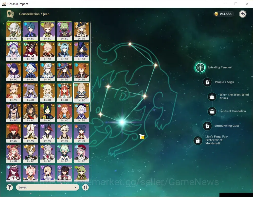 Genshin Impact Accounts ASIA|AR 60|13 Limited + 6 (*5Weap)|[RaidenC1,Yoimi image 19