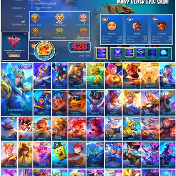 Mobile Legends: Bang Bang Collector #3697 428 Skins | Collector Natalia | Full Prime ( image 1