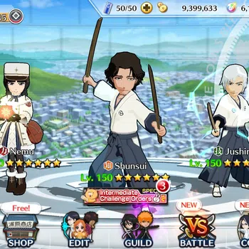 Bleach: Brave Souls Accounts Starter GLOBAL |39K BP+6K Orb|Fresh Story|Shunsui SRA,Renji TYBW25,Nemu Cm24,Byakuya
