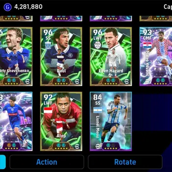 eFootball Accounts Legends & Iconic Players Mobile|PW 3209|Zlatan Ibrahimovic Epic,Vitinha Show T,Arda Guller Show T,Giorgio