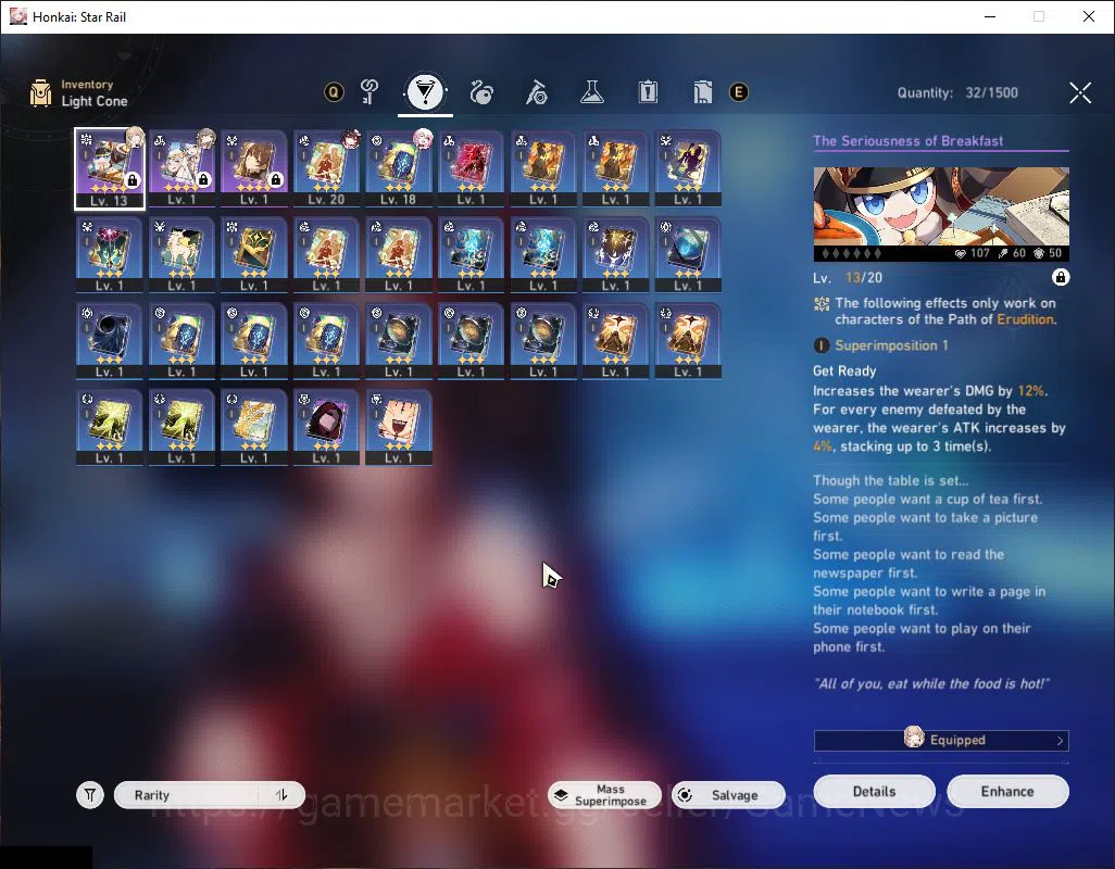 Honkai Star Rail Accounts ASIA | TL 8 | 1 Golden Companion Spirit | 1 Limite image 8
