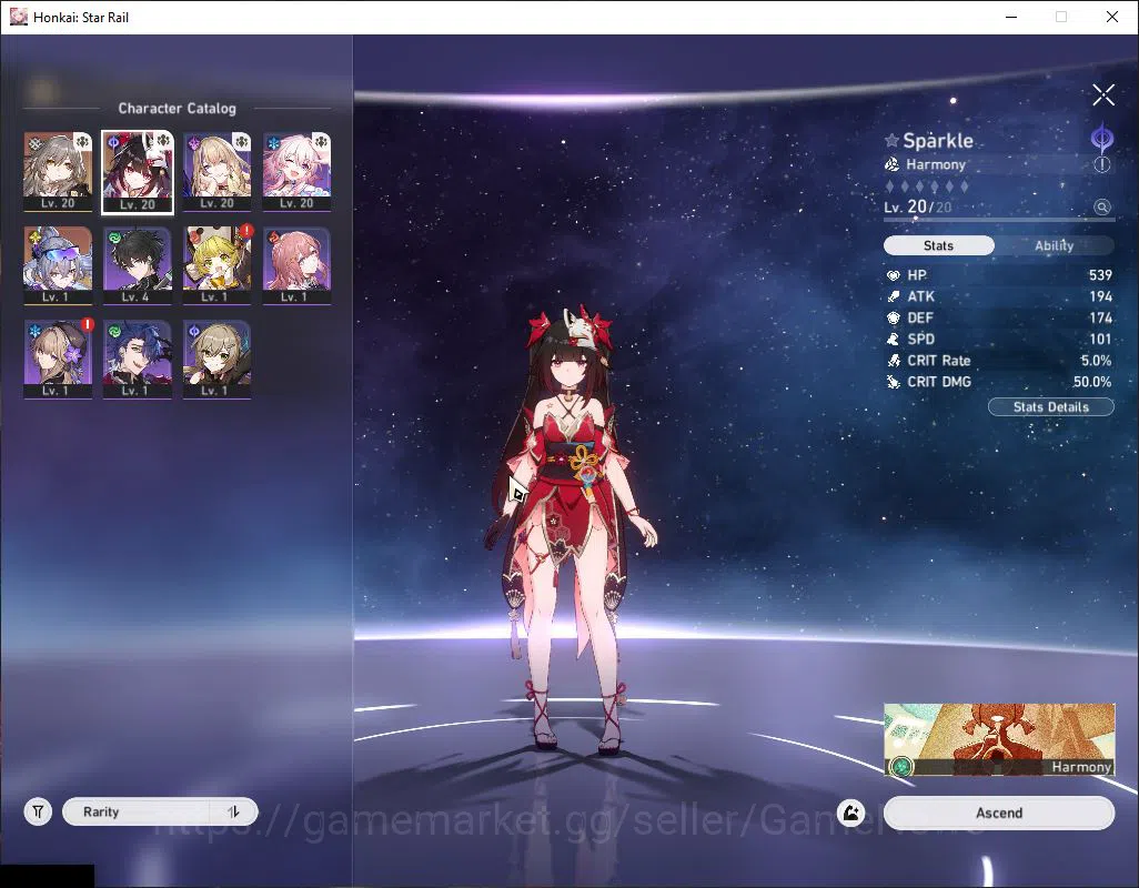 Honkai Star Rail Accounts ASIA | TL 8 | 1 Golden Companion Spirit | 1 Limite image 9