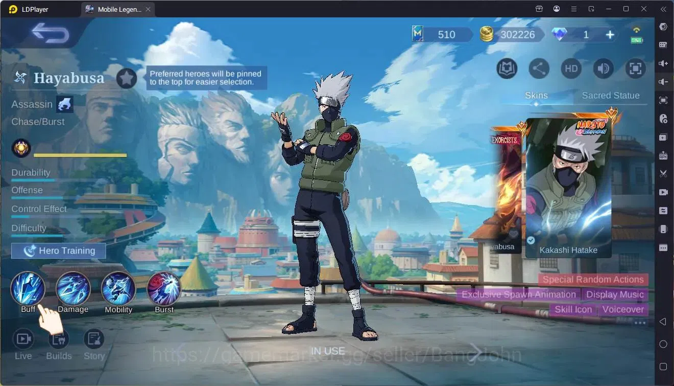 Mobile Legends: Bang Bang Accounts Global|Hero 131|Skin 300|Renowned|Prime Granger|Na image 10