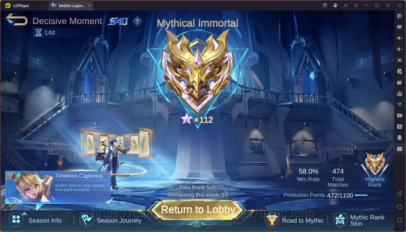 Mobile Legends: Bang Bang Accounts Global|Hero 131|Skin 300|Renowned|Prime Granger|Na image 2