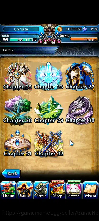 Grand Summoners Accounts Global|Rank 66|15 Ascend|InumutaTW,SayakaTW,ChloeT image 9