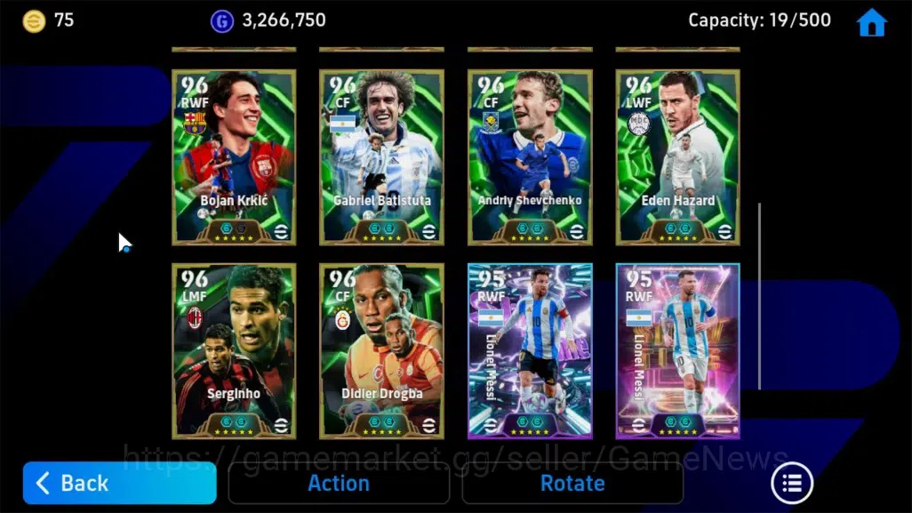 eFootball Accounts Android|Big Time Ronaldinho Gaucho,Pedri,Epic Oliv image 6
